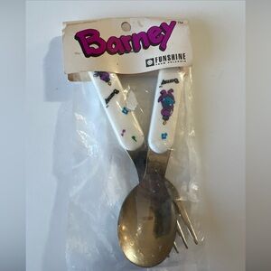 Vintage Barney Silverware - NEW